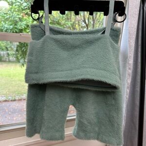 NWOT Gymshark Whitney Eyelash Knit Set